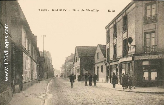 Carte postale de Clichy