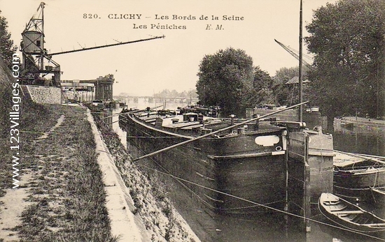 Carte postale de Clichy