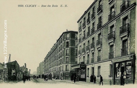 Carte postale de Clichy