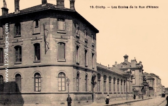 Carte postale de Clichy