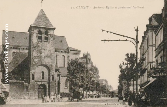 Carte postale de Clichy