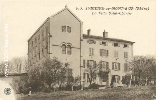 Carte postale de Saint-Didier-au-Mont-d Or