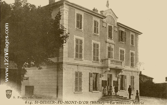 Carte postale de Saint-Didier-au-Mont-d Or