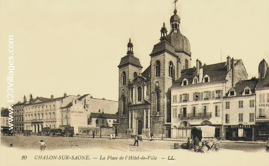 Carte postale de Chalon-sur-Saône