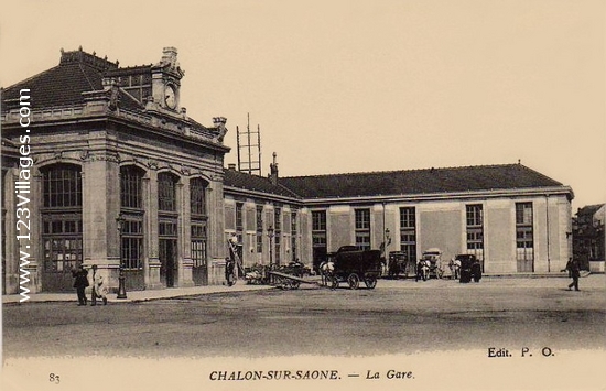 Carte postale de Chalon-sur-Saône