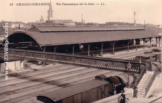 Carte postale de Chalon-sur-Saône