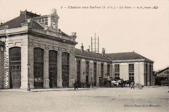 Carte postale de Chalon-sur-Saône