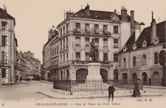 Carte postale de Chalon-sur-Saône