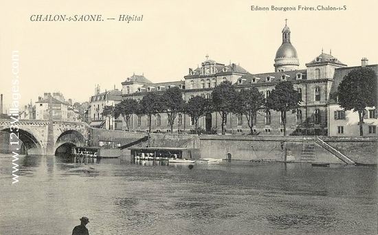 Carte postale de Chalon-sur-Saône