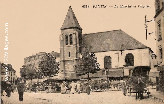 Carte postale de Pantin