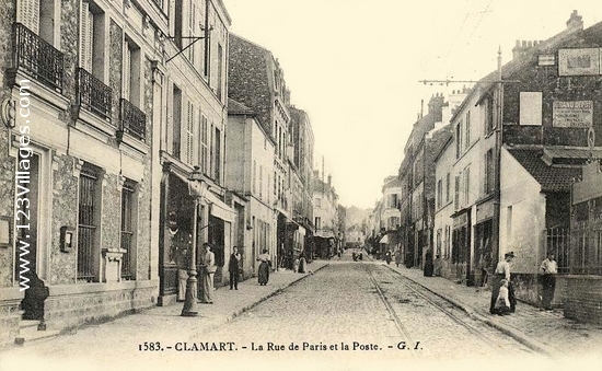 Carte postale de Clamart