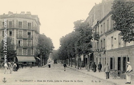 Carte postale de Clamart