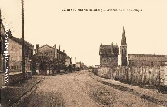 Carte postale de Le Blanc-Mesnil