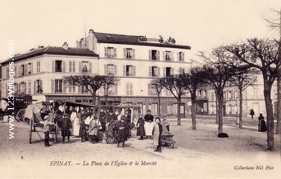 Carte postale de Épinay-sur-Seine