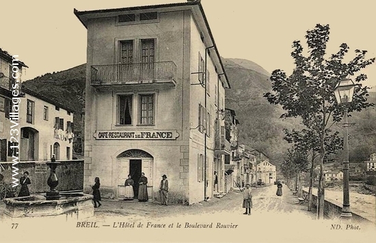 Carte postale de Breil-sur-Roya