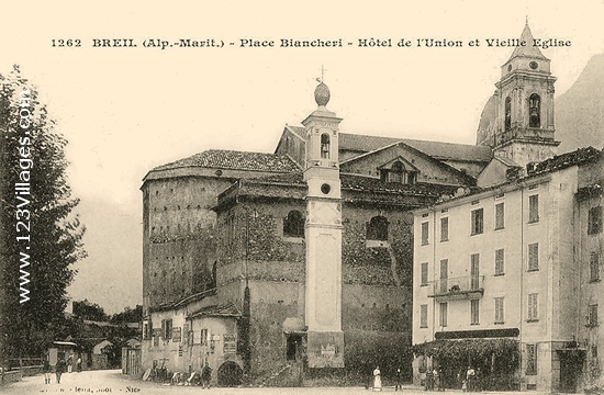 Carte postale de Breil-sur-Roya