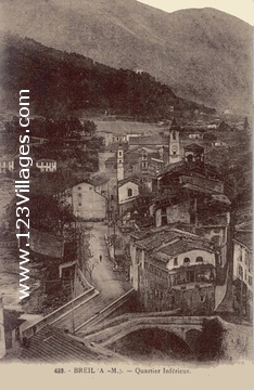 Carte postale de Breil-sur-Roya