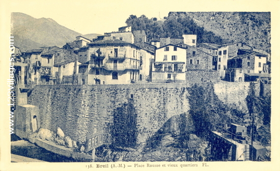 Carte postale de Breil-sur-Roya