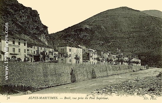 Carte postale de Breil-sur-Roya