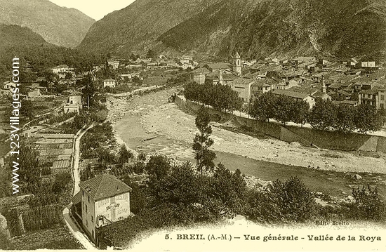 Carte postale de Breil-sur-Roya