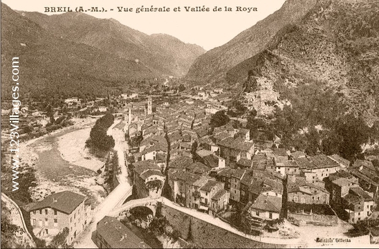 Carte postale de Breil-sur-Roya