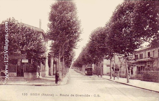 Carte postale de Bron