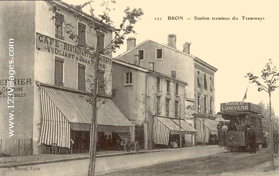 Carte postale de Bron