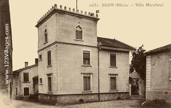 Carte postale de Bron