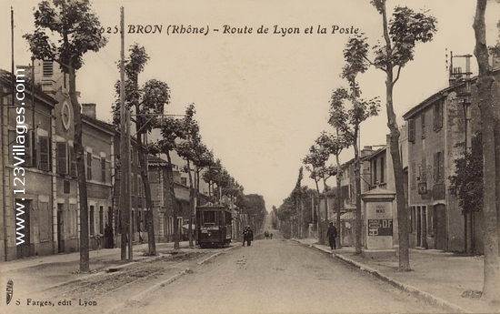 Carte postale de Bron