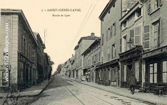 Carte postale de Saint-Genis-Laval