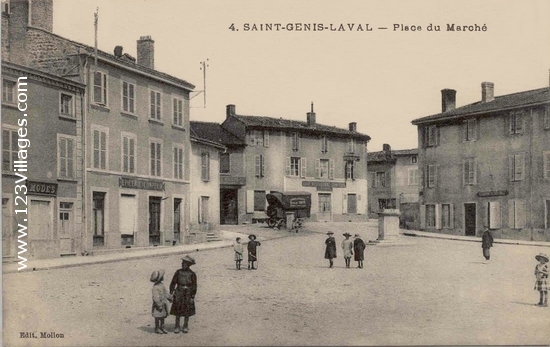 Carte postale de Saint-Genis-Laval