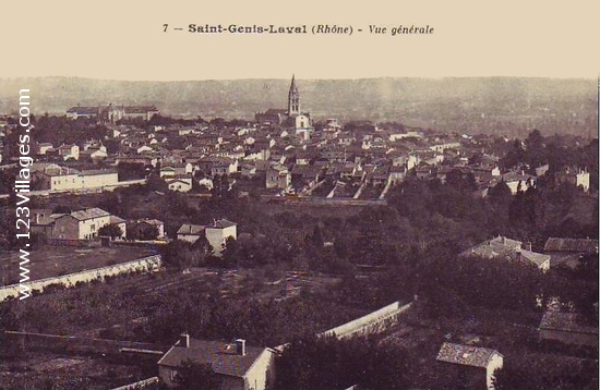 Carte postale de Saint-Genis-Laval