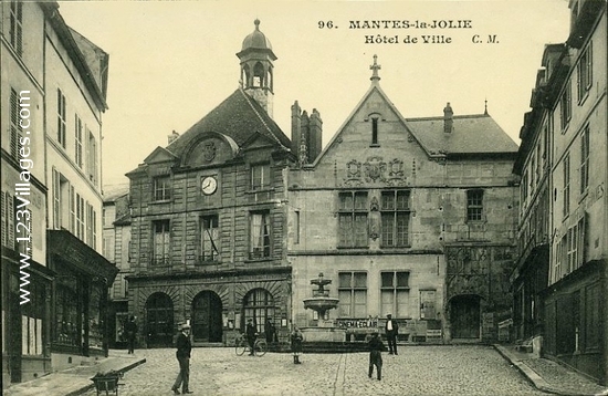 Carte postale de Mantes-la-Jolie