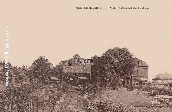 Carte postale de Mantes-la-Jolie