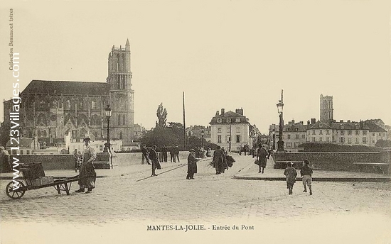 Carte postale de Mantes-la-Jolie