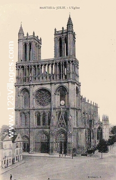 Carte postale de Mantes-la-Jolie