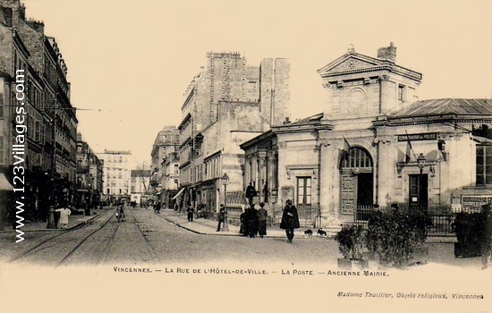 Carte postale de Vincennes