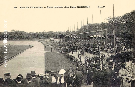 Carte postale de Vincennes