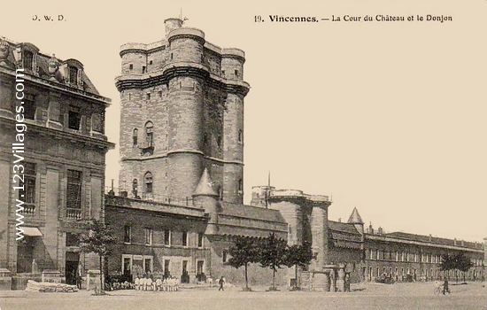 Carte postale de Vincennes