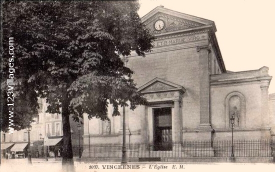 Carte postale de Vincennes