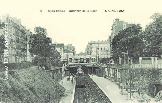 Carte postale de Vincennes