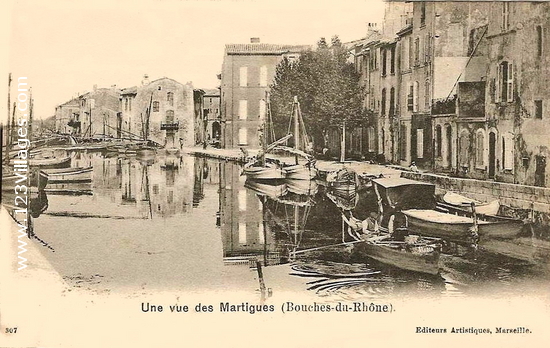 Carte postale de Martigues