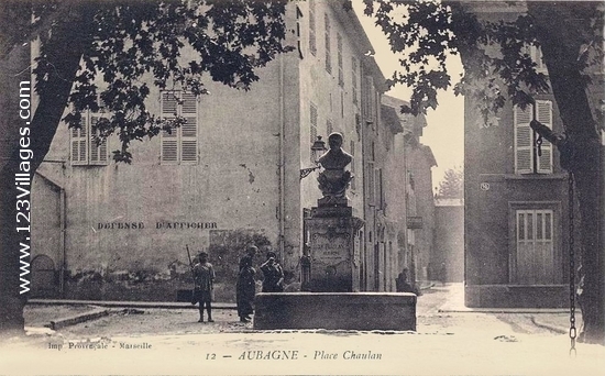 Carte postale de Aubagne