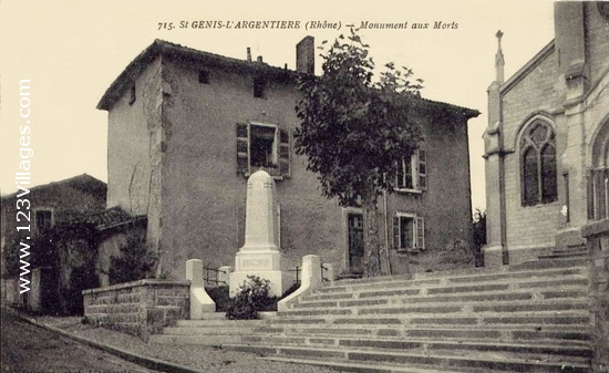 Carte postale de Saint-Genis-l Argentière