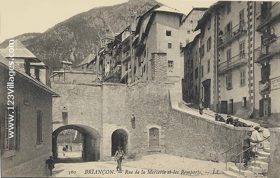 Carte postale de Briançon