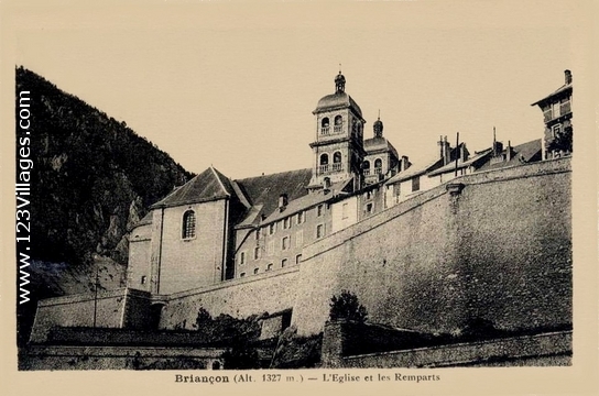 Carte postale de Briançon