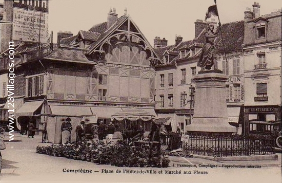 Carte postale de Compiègne