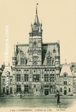 Carte postale de Compiègne