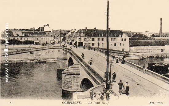 Carte postale de Compiègne