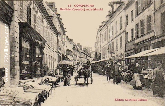 Carte postale de Compiègne